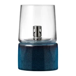 Best Bitz Lámpara de aceite Gastro Ø8,5x14 cm, Azul