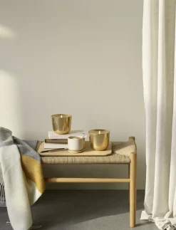 Sale Stelton Lámpara de óleo Solis Ø11,5 cm, Brass Color dorado