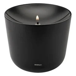 Sale Stelton Lámpara de óleo Solis Ø11,5 cm, Soft black Negro