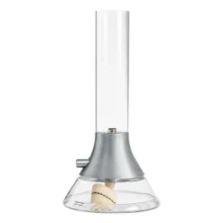 Online Design House Stockholm Lámpara de parafina Fyr 31 cm, Transparente-plata Plateado