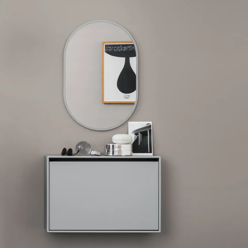 Best Montana LOOK Mirror espejo – SP812R, Rhubarb 151 Rosa