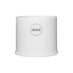 Outlet DBKD Maceta Astillbe pequeña Ø7 cm, White Blanco