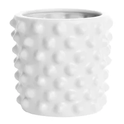 DBKD Maceta Cloudy mate, mini Blanco