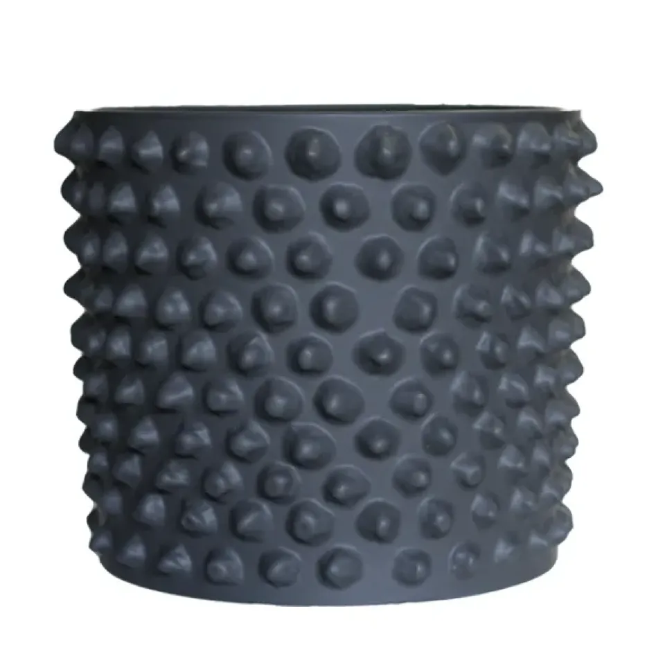 Clearance DBKD Maceta Cloudy, gris oscuro, Mediana, ø 30 cm GrisNegro