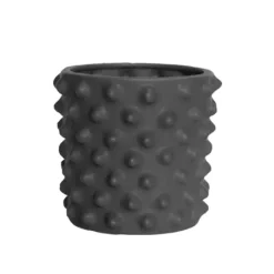Discount DBKD Maceta Cloudy, oscuro, mini, Ø 15 cm Gris