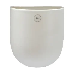 Clearance DBKD Maceta colgante de pared Cut , large Blanco