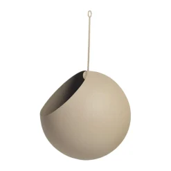 Hot AYTM Maceta colgante GLOBE Ø17 cm h28 cm, Taupe GrisBeige