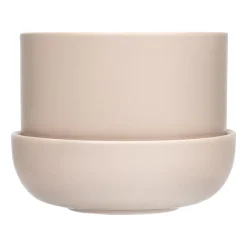 Sale Iittala Maceta con plato Nappula Ø17 cm altura 13 cm, Beige