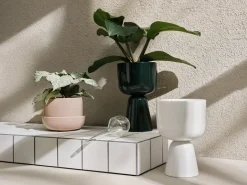 Sale Iittala Maceta con plato Nappula Ø17 cm altura 13 cm, Beige