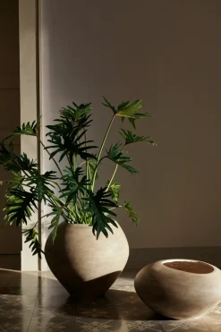 Sale Ferm Living Maceta Dodu, Low Marrón