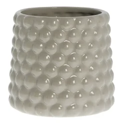 Discount Lene Bjerre Maceta Dotsie Ø14 cm, Grey Gris