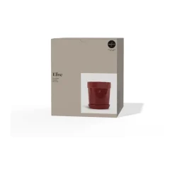 Hot Sagaform Maceta Elise M Ø17 cm, Burdeos Rojo