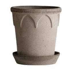 Bergs Potter Maceta Elizabeth Ø18 cm, Grey Gris