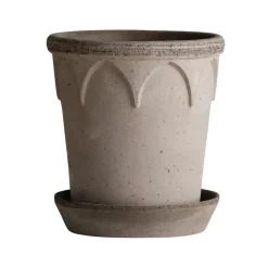 Discount Bergs Potter Maceta Elizabeth Ø14 cm, Grey Gris