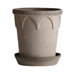 New Bergs Potter Maceta Elizabeth Ø16 cm, Grey Gris