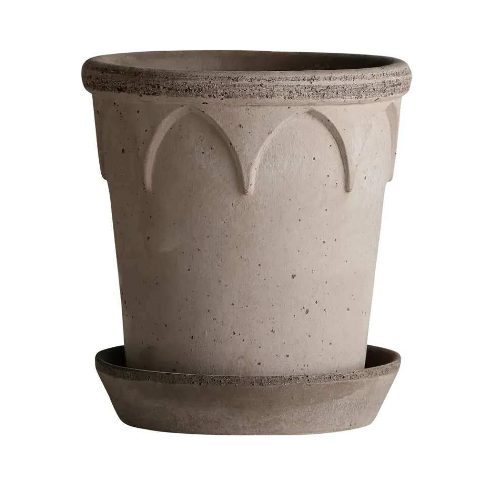 New Bergs Potter Maceta Elizabeth Ø16 cm, Grey Gris