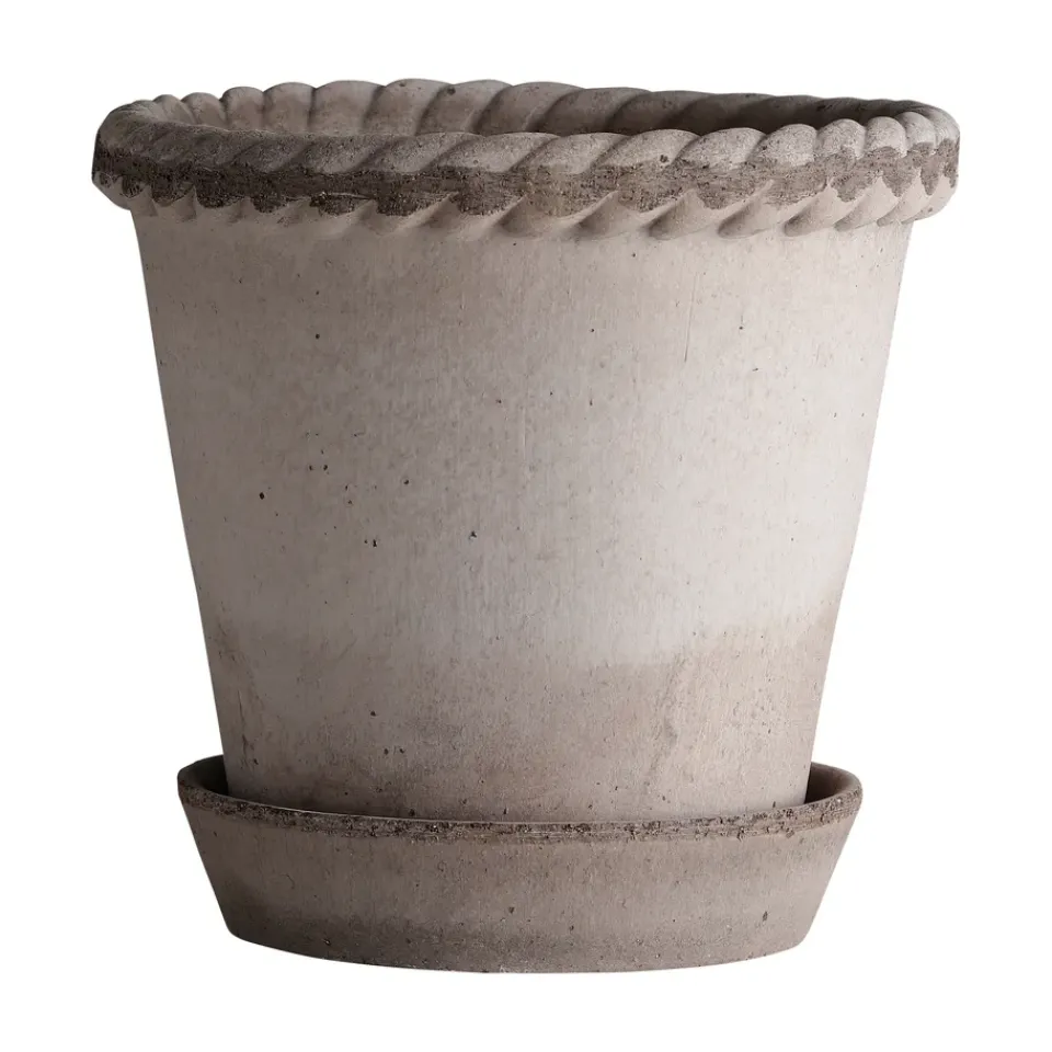 Discount Bergs Potter Maceta Emilia 16 cm, Gris