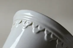 Clearance Bergs Potter Maceta esmaltada Københavner Ø14 cm, Mineral White Blanco