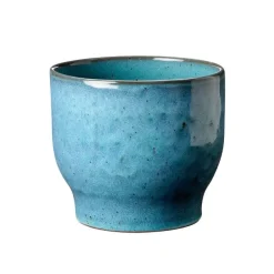 Clearance Knabstrup Keramik Maceta exterior Knabstrup Ø12,5 cm, polvo Azul
