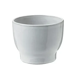 Clearance Knabstrup Keramik Maceta exterior Knabstrup Ø12,5 cm, Blanco