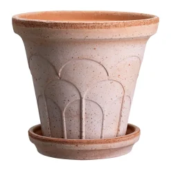 Clearance Bergs Potter Maceta Fleur con plato, 2 piezas, , Ø18 cm Rosa
