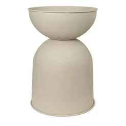 Online Ferm Living Maceta Hourglass pequeña Ø30 cm, Cashmere Beige