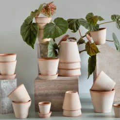Best Bergs Potter Maceta Julie Ø17 cm, Rosa