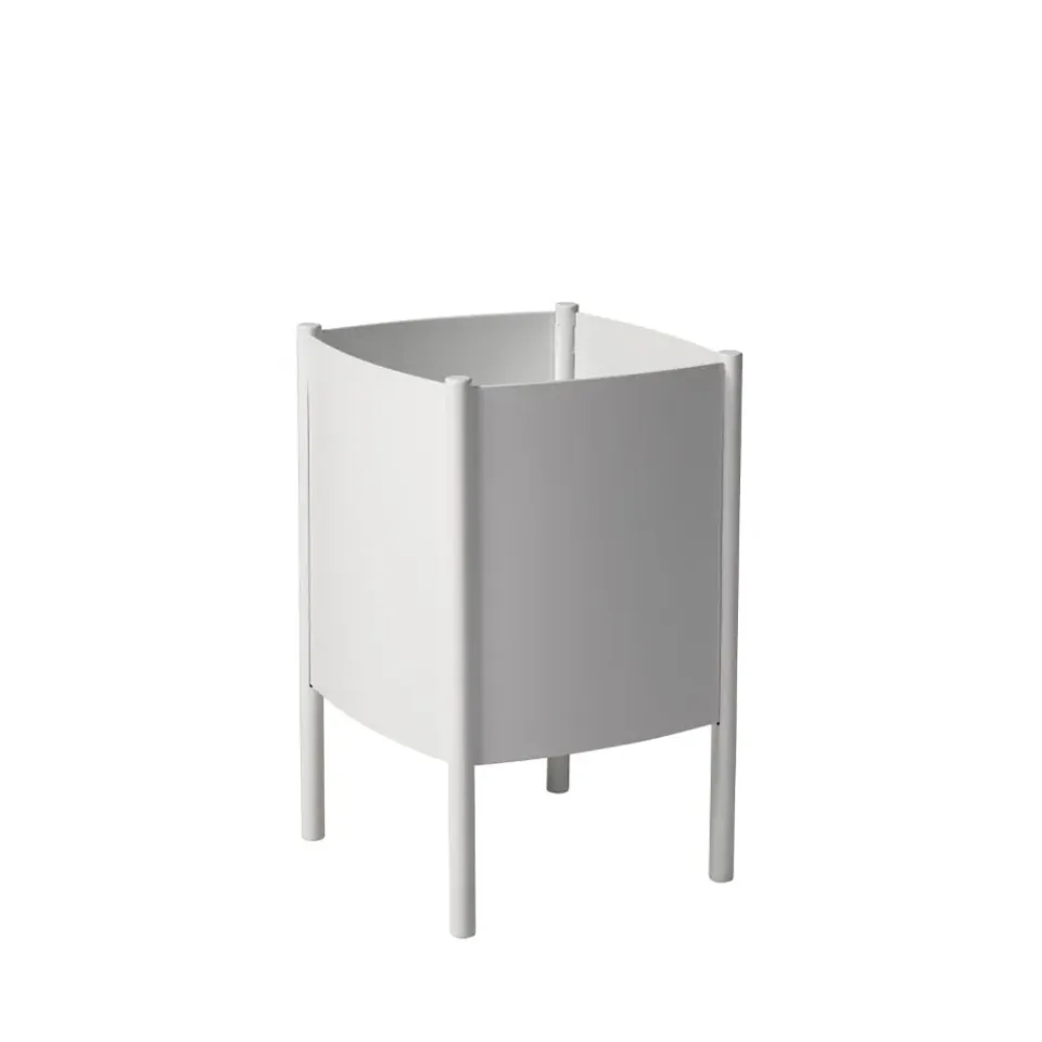 New SMD Design Maceta Konvex Pot, , pequeña Ø23 cm Blanco