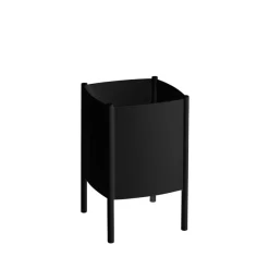 Discount SMD Design Maceta Konvex Pot, , pequeña Ø23 cm Negro