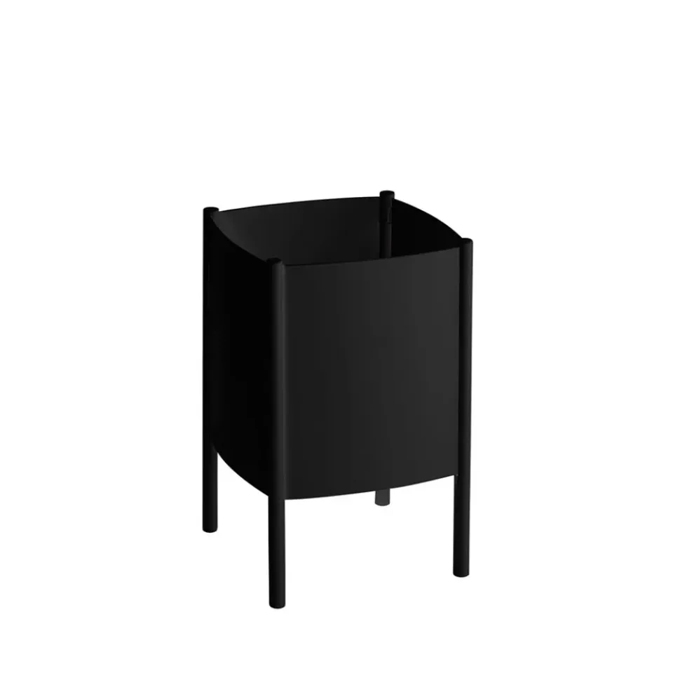 Discount SMD Design Maceta Konvex Pot, , pequeña Ø23 cm Negro
