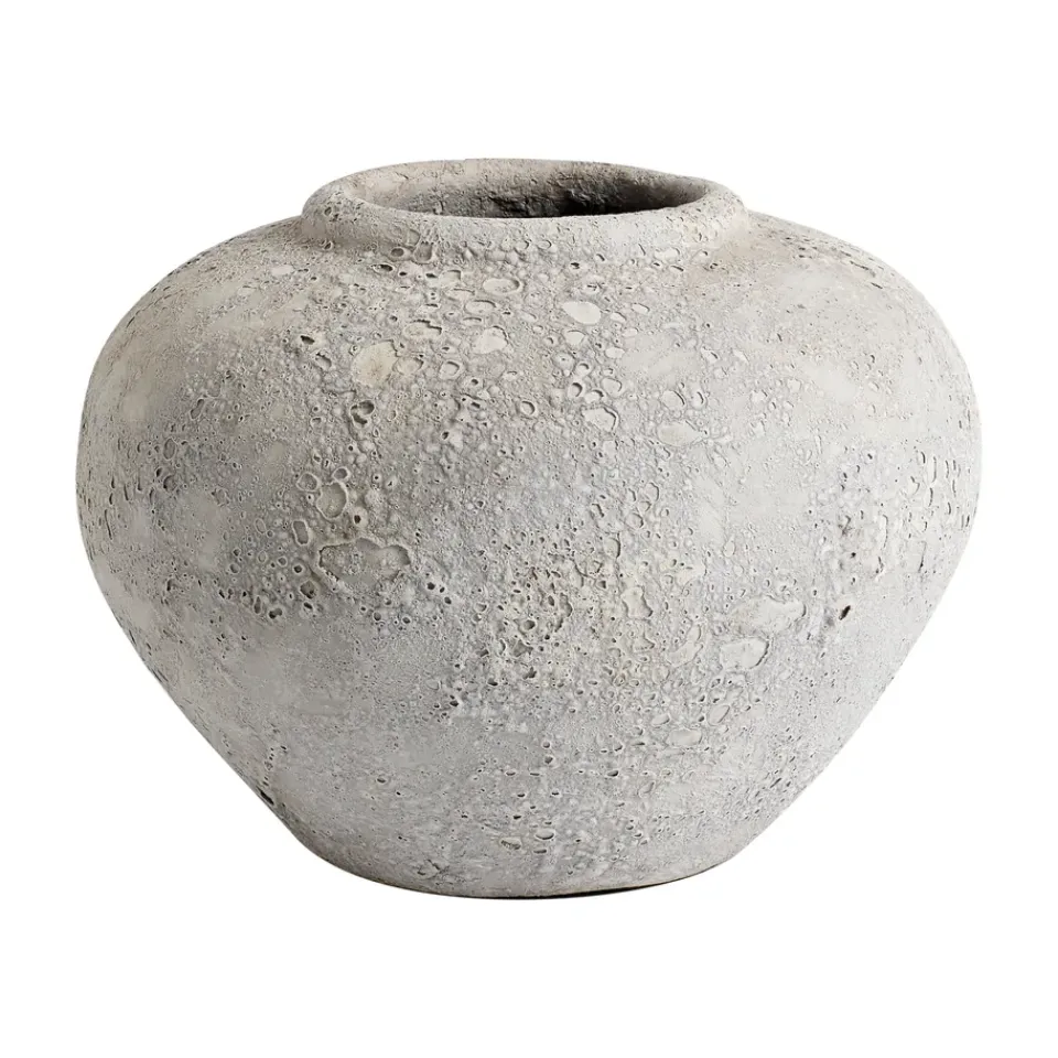 MUUBS Maceta Luna Ø25 cm h18 cm, Gris