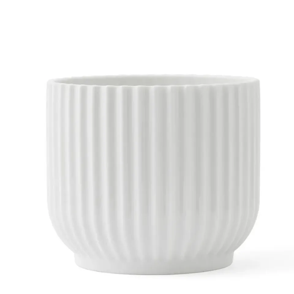 Hot Lyngby Porcelæn Maceta Lyngby, , Ø11,5 cm Blanco