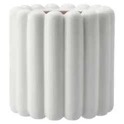 DBKD Maceta Mist pequeña Ø19x19 cm, White Blanco