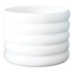 New DBKD Maceta Mud , grande, Ø 20 cm Blanco