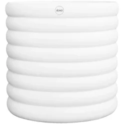 Discount DBKD Maceta Mud , XL, Ø 27 cm Blanco