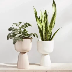 Best Iittala Maceta Nappula Ø15,5 cm altura 23 cm, Blanco