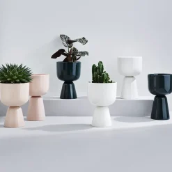 Best Iittala Maceta Nappula Ø15,5 cm altura 23 cm, Blanco