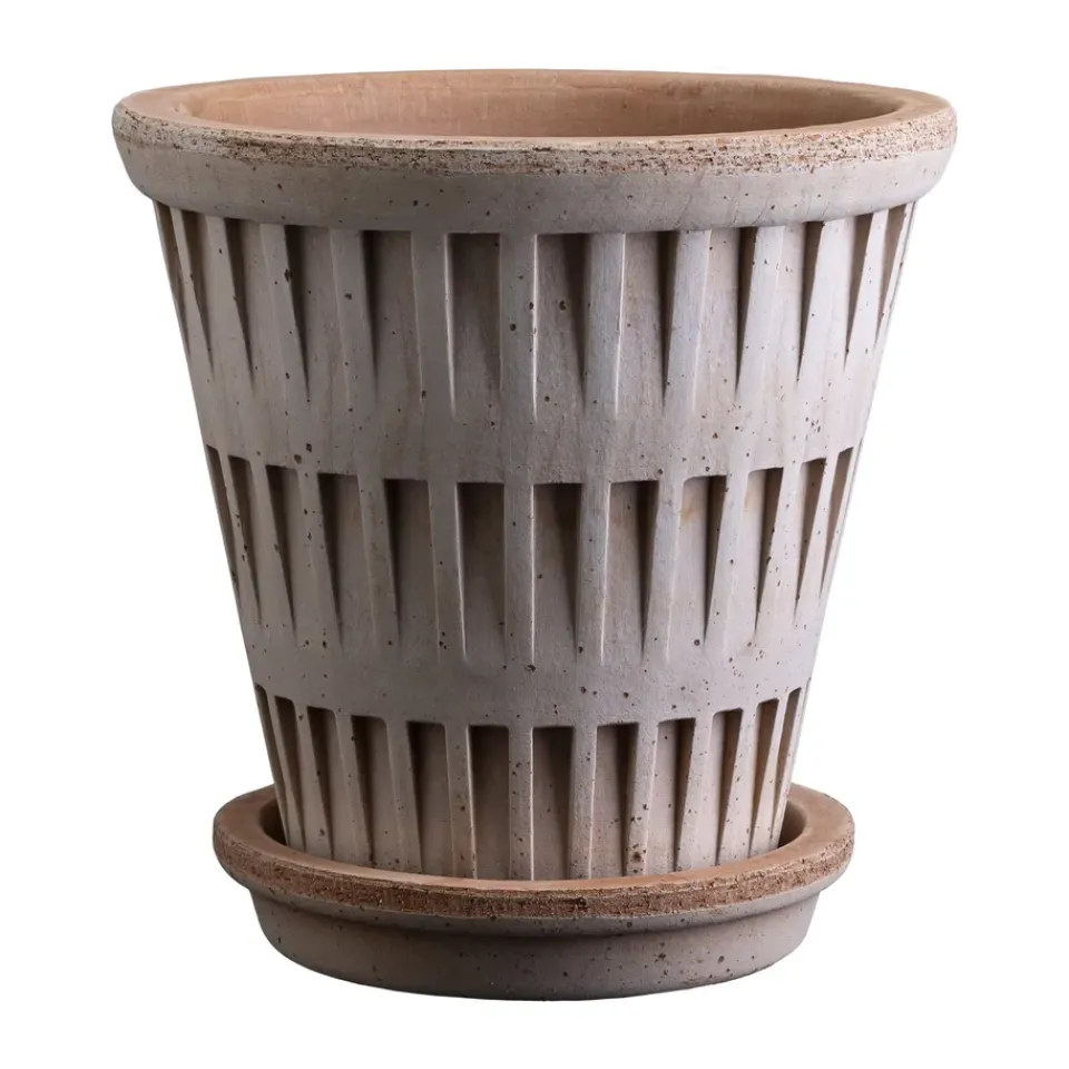 Hot Bergs Potter Maceta Pantheon raw, , Ø21 cm Rosa