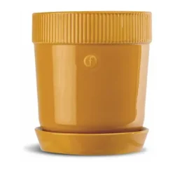 Discount Sagaform Maceta para especias Elise Ø11 cm, Amarillo