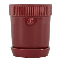 Sagaform Maceta para especias Elise Ø11 cm, Burdeos Rojo