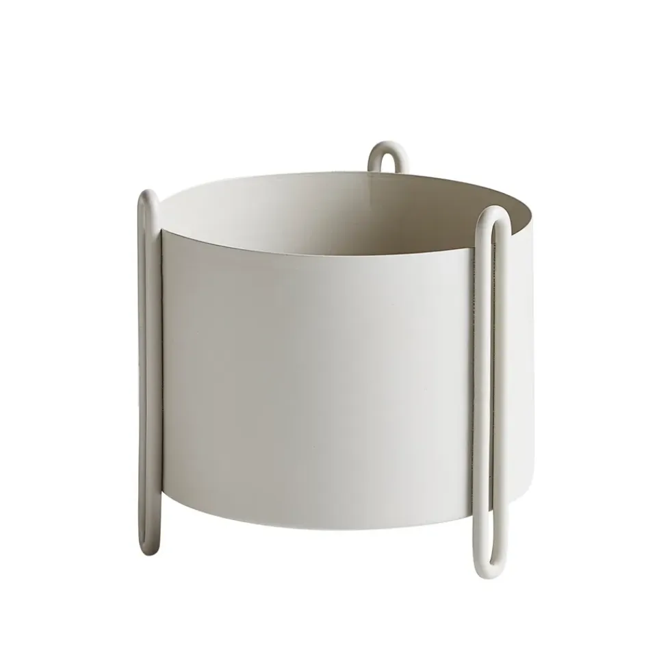 Clearance Woud Maceta Pidestall S Ø15 cm, Gris
