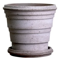 Outlet Bergs Potter Maceta Planet Saturn Ø16 cm, Gris