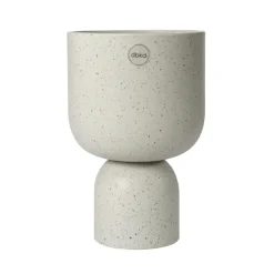 Best DBKD Maceta Post Ø13 cm, Mole dot Beige