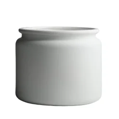 Discount DBKD Maceta Pure, , mediana, Ø 23 cm Blanco