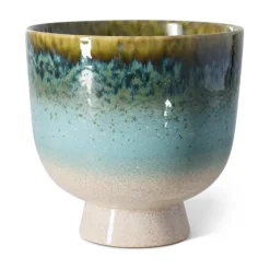 Hot HKliving Maceta Retro Ø20,5 cm, Lagoon Multi