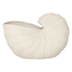 Online Ferm Living Maceta Shell, Off white Blanco