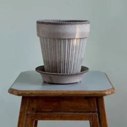Discount Bergs Potter Maceta Simona 16 cm, Gris