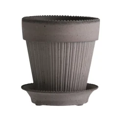 Discount Bergs Potter Maceta Simona Ø18 cm, Gris