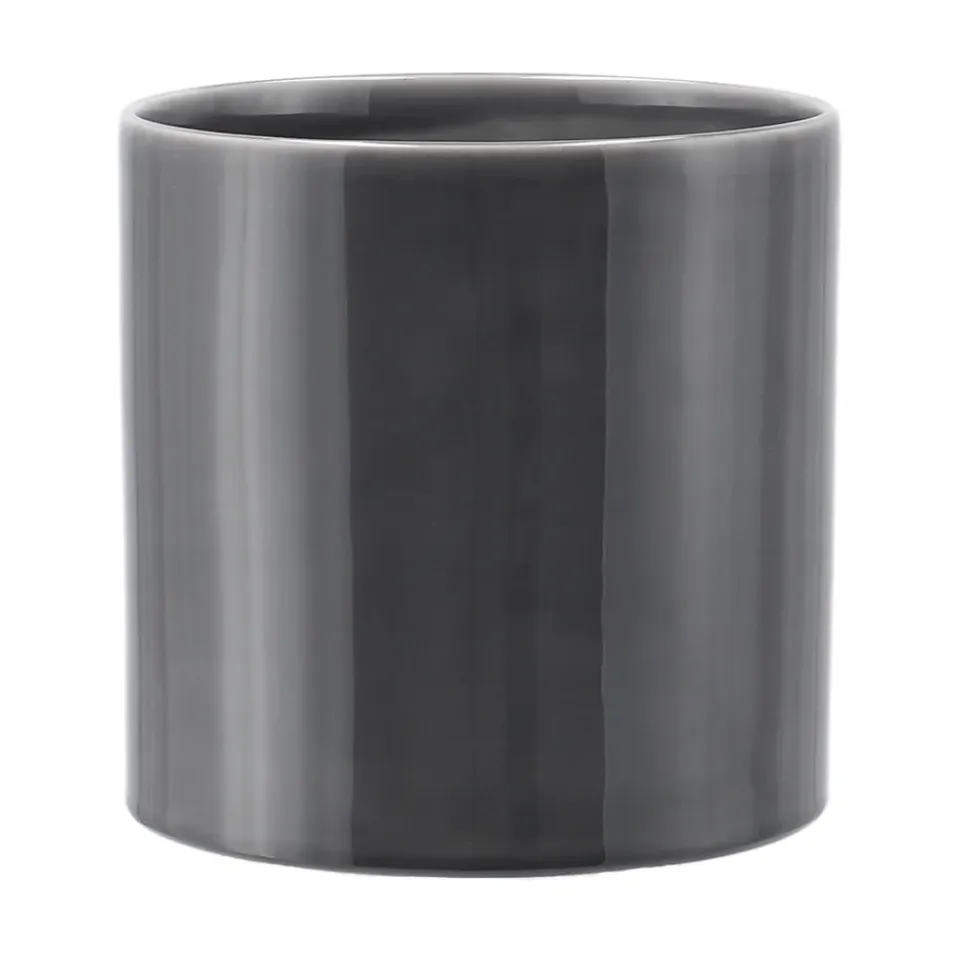 Outlet Scandi Living Maceta Sleek Ø19 cm, Carbón Gris