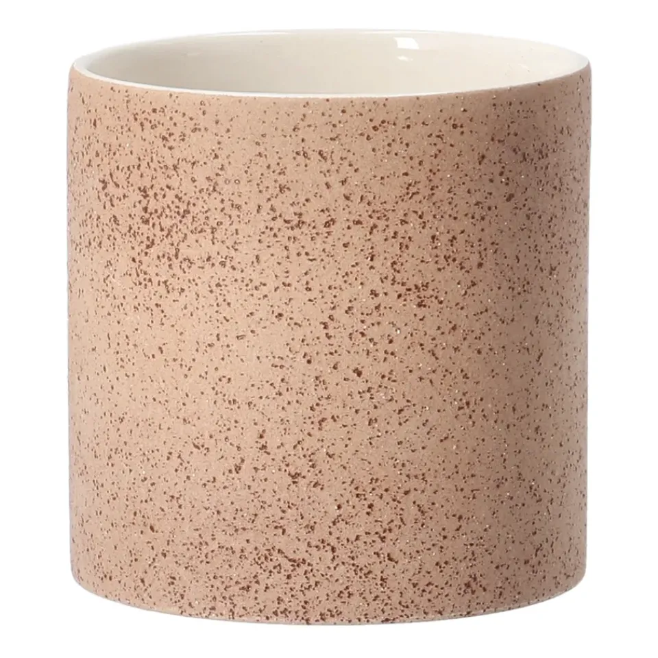 Hot Scandi Living Maceta Speckled Ø19 cm, Óxido Marrón
